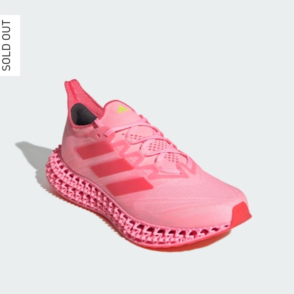 Adidas 4DFWD 4 Women's Pink Running Shoes (9.5)